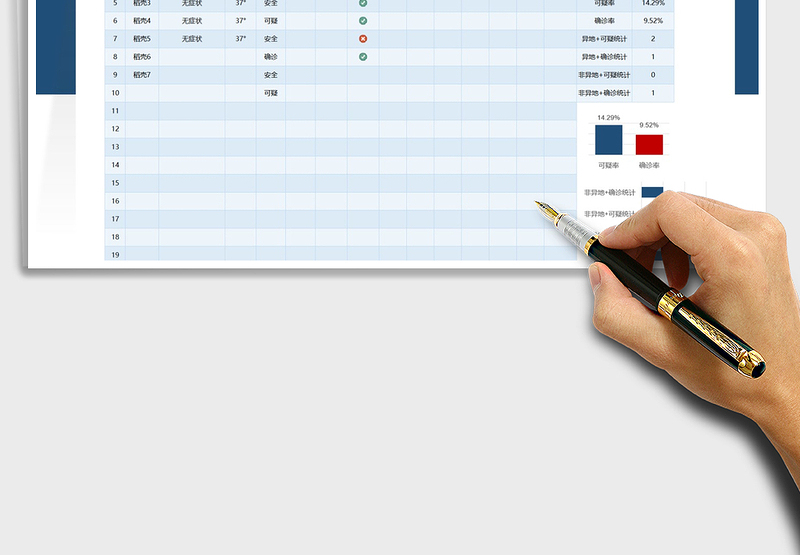 2024年疫情期间个人行程登记表