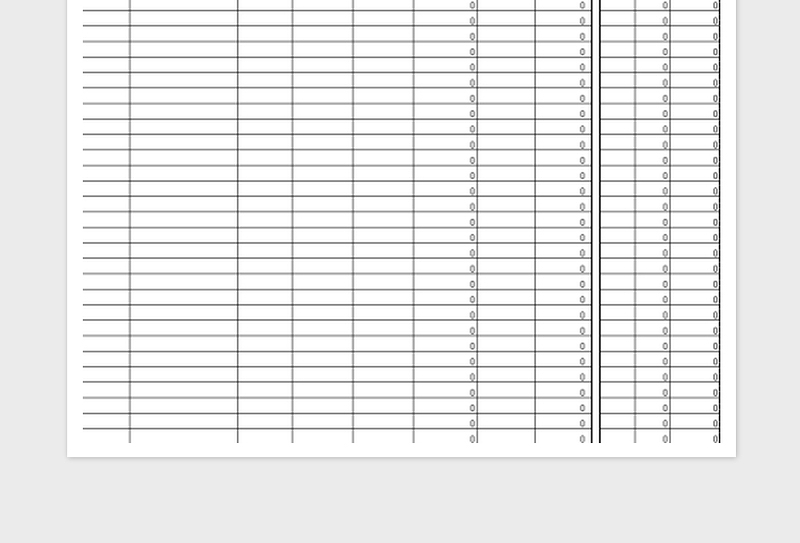 2025商品库存管理表模板（带公式自动计算）免费下载