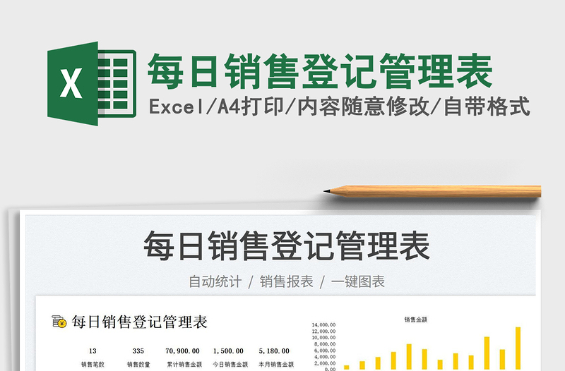 2025每日销售登记管理表