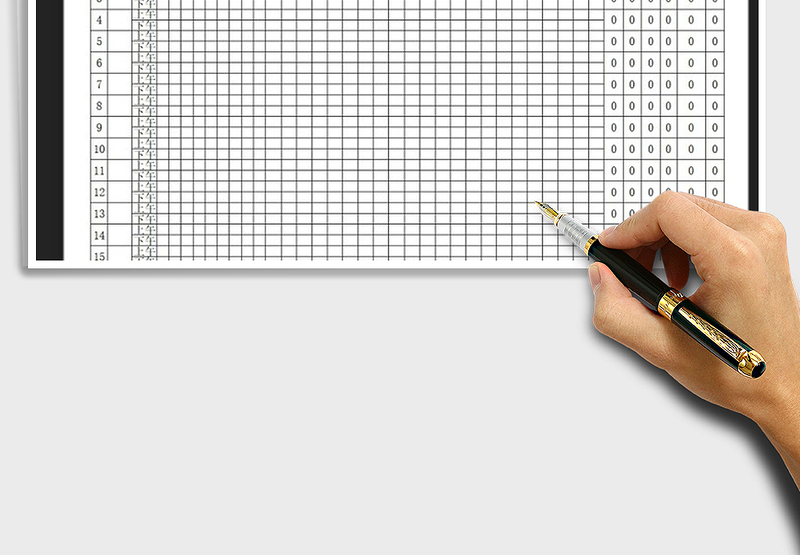 2025年部门员工考勤表