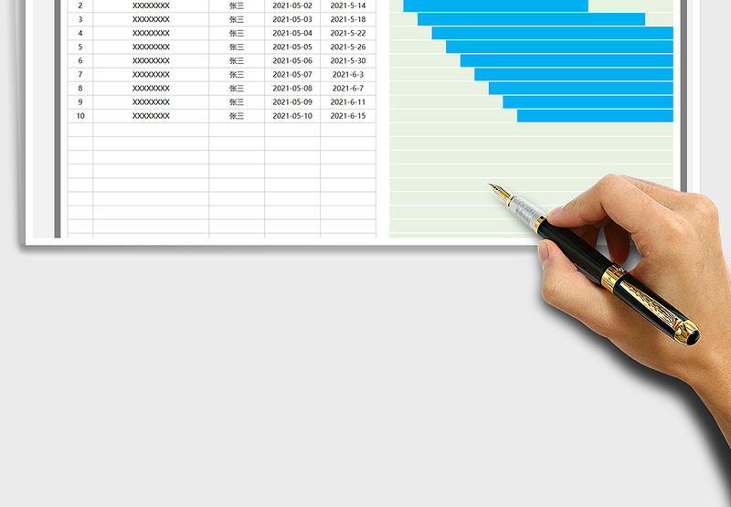 2025项目进度管理-甘特图免费下载