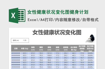 2025健身中心excel表格大全