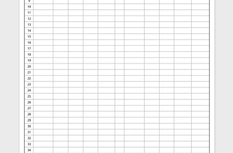 发票管理台账模板excel表格下载