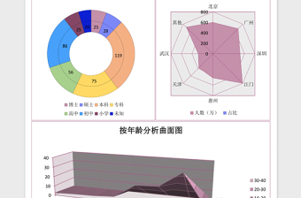 用户画像分析报告excel模板