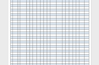 月部门员工工作表excel表格模板