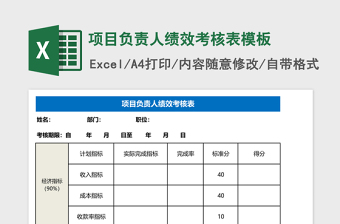 项目时间表