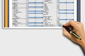 2025年资产负债表(带统计公式)