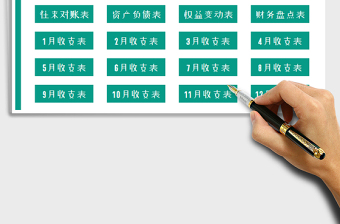 2024年财务管理系统（多功能账表）exce表格