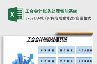 2024年工会会计账务处理智能系统