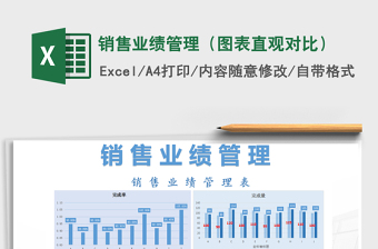 2025年销售业绩管理（图表直观对比）