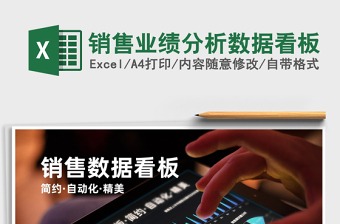 2024年销售业绩分析数据看板