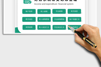 2024年财务系统收支记账管理