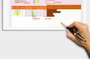 2025年工作计划表甘特图