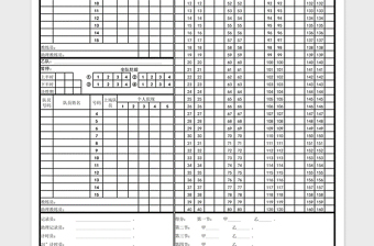 2024年篮球比赛记录表免费下载