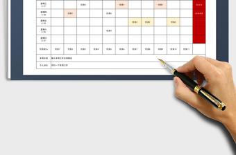 2025年每日工作计划表自我评价