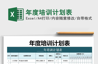 2025培训excel表格图片大全