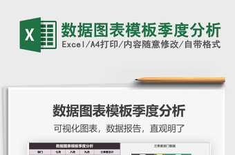 2025年数据图表模板季度分析