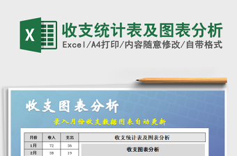 2025年收支统计表及图表分析