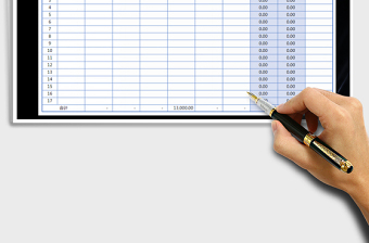 2024年新版个人所得税工资表(免征额5000）