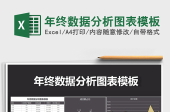 2025年年终数据分析图表模板
