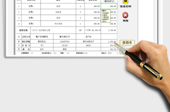 2025年财务会计票据报销单