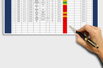 2025年库存账龄记录表-账龄分析