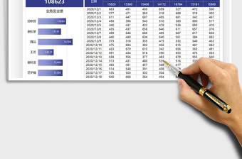 2025年营销管理业绩明细表