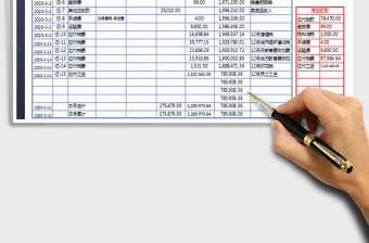 2025年财务报表-自动汇总