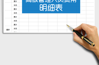 2025年高级管理费用明细