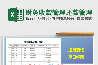 2025年财务收款管理还款管理