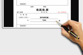 2024年财务常用-收据（收款凭据）