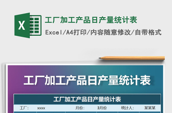 2025工厂excel表格模板图片大全