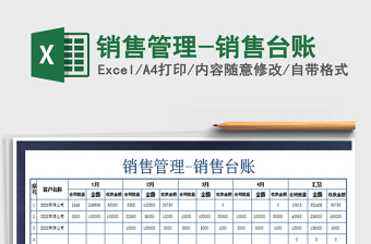 2025年销售管理-销售台账