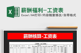 2025年薪酬福利-工资表