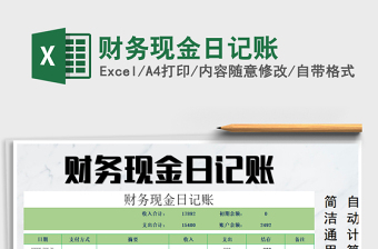 2025财务excel表格记账大全