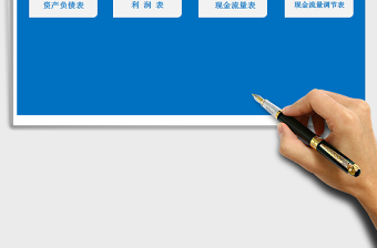 2024年财务报表管理系统（现金流量表自动生成)