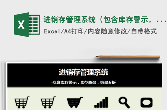 2025年进销存管理系统（包含库存警示，库存查询，销量分析）