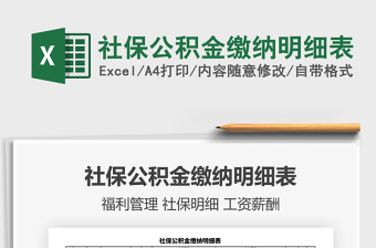 2025年社保公积金缴纳明细表