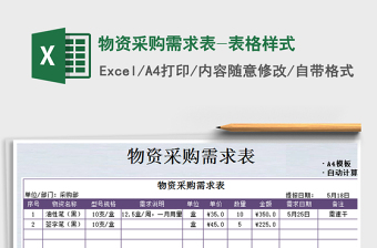 2025采购excel表格样式图片大全