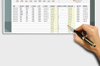 2025年销售记录跟踪报表