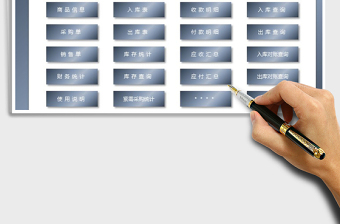 2025年财务进销存管理系统（窗体录入，对账查询）