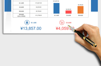 2025年财务收支管理明细表可视化可查询