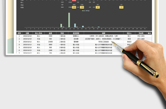 2024年财务报表-财务收支表