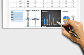 2025年电商双十一销售报表统计（销售数据看板）