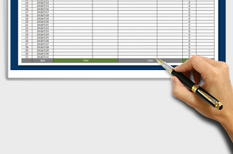 2025年月度个人收支明细表