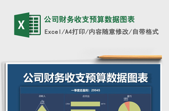 2025年公司财务收支预算数据图表