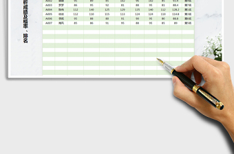2025年学生成绩分析表（自动分析数据）