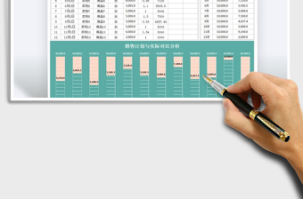 2025年全年销售数据报表-月份汇总分析