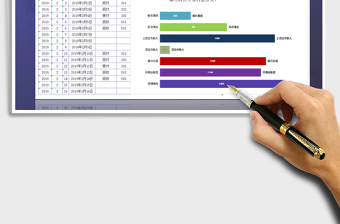 2025年现金日记账-财务出纳必备报表