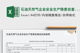 2025企业安全管理excel表格大全